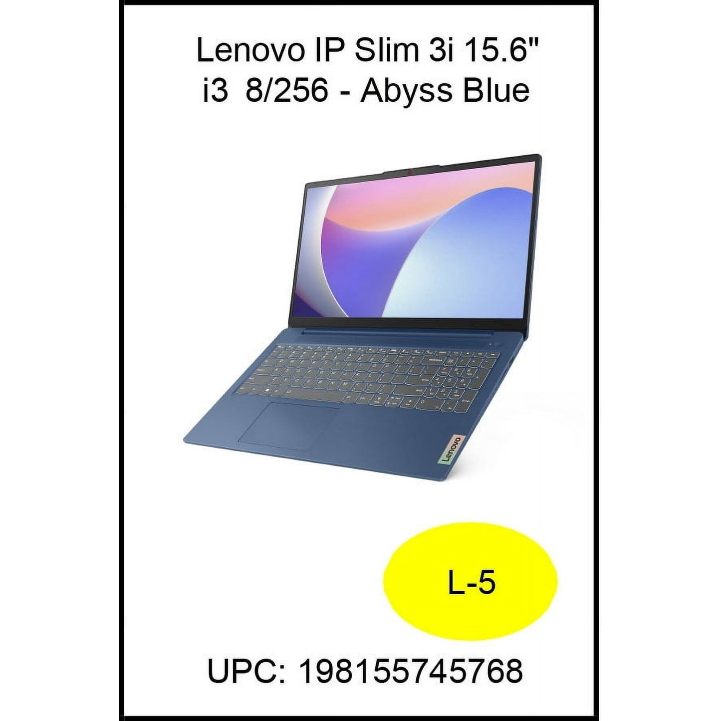 Lenovo IdeaPad Slim 3i 15.6" Laptop,