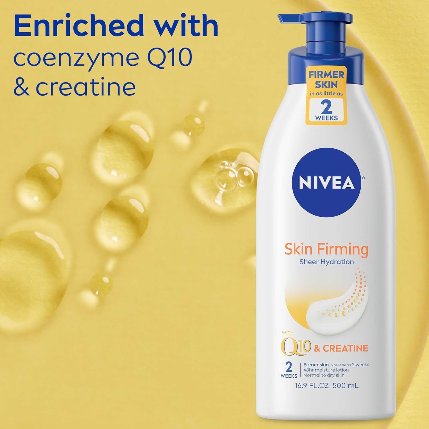 NIVEA Skin Firming Sheer Hydration Lotion