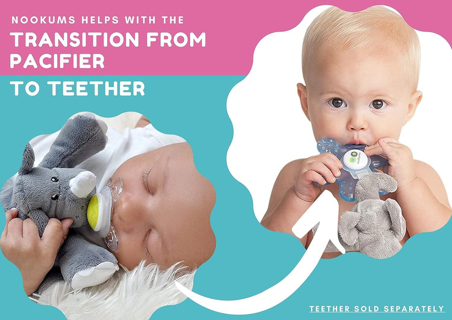 Paci-Plushies - Ella the Elephant