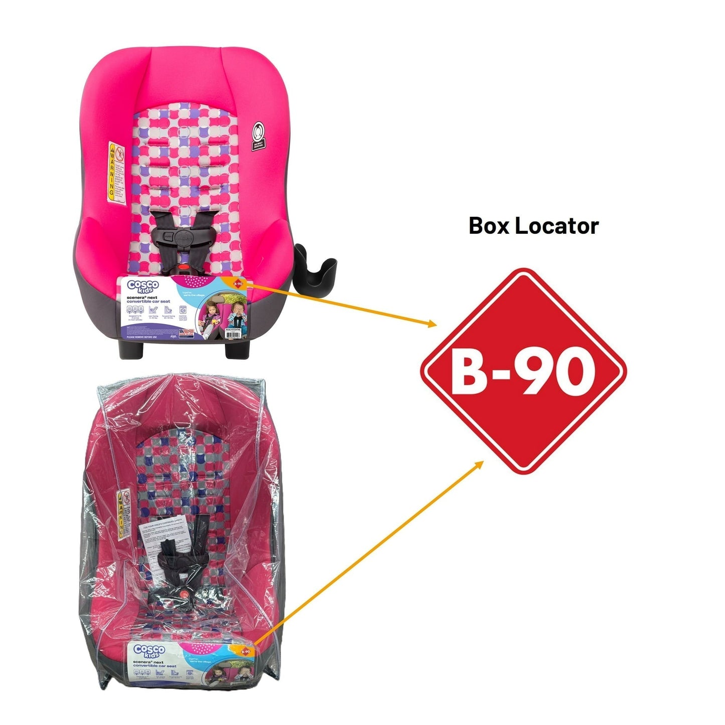 Cosco Kids Scenera NEXT Convertible Car Seat