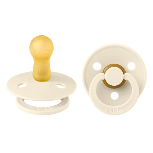 Natural Rubber Pacifiers - Ivory, 2 Pack