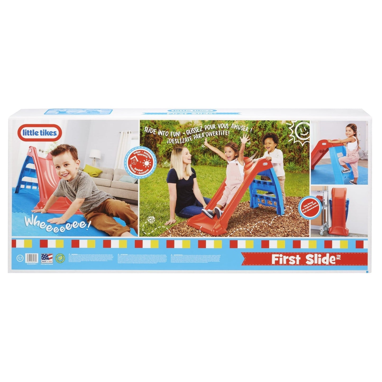 Little Tikes First Slide, Easy Set Up Playset,