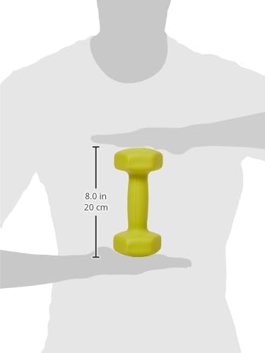 Amazon Basics Neoprene Dumbbell Hand Weights for Exercise