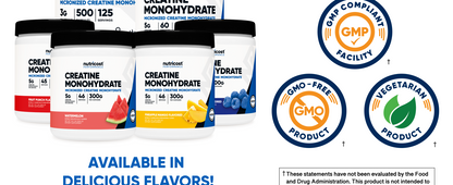 Nutricost Creatine Monohydrate Micronized Powder