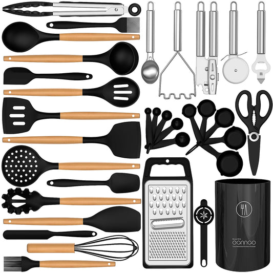 35 Silicone Cooking Utensils Set