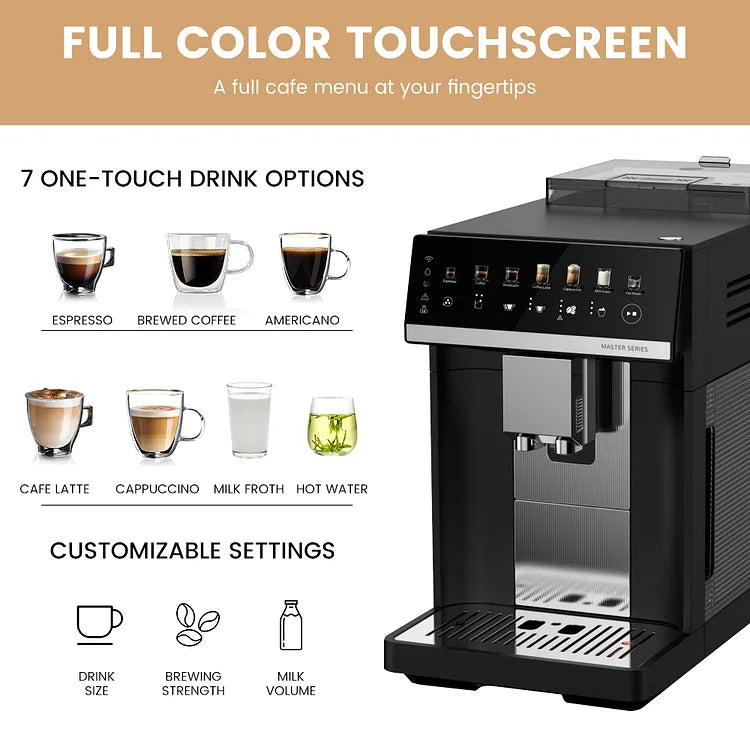 Super automatic coffee machine
