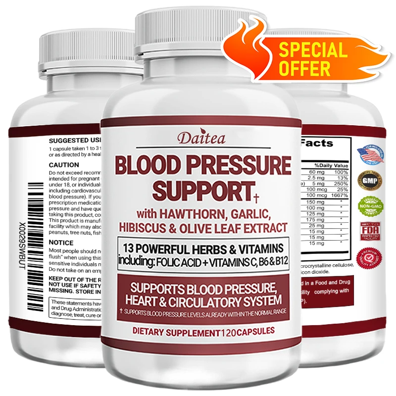4-in-1 Blood Pressure & Bone Health Supplement
