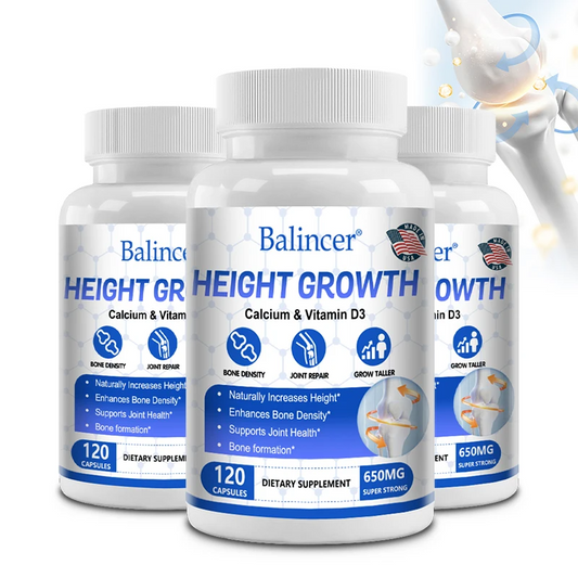 4-in-1 Calcium Supplement with Vitamin D3 & K2 for Bone