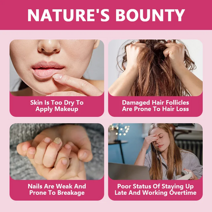 4-in-1 Collagen + Biotin Gummies for Women & Men