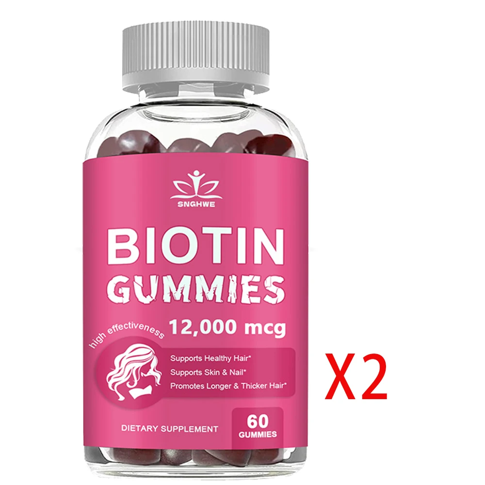 4-in-1 Collagen + Biotin Gummies for Women & Men
