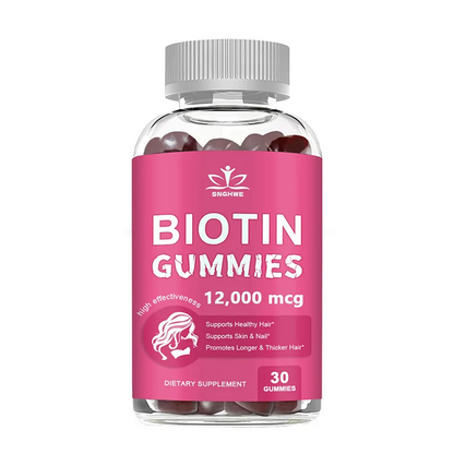 4-in-1 Collagen + Biotin Gummies for Women & Men