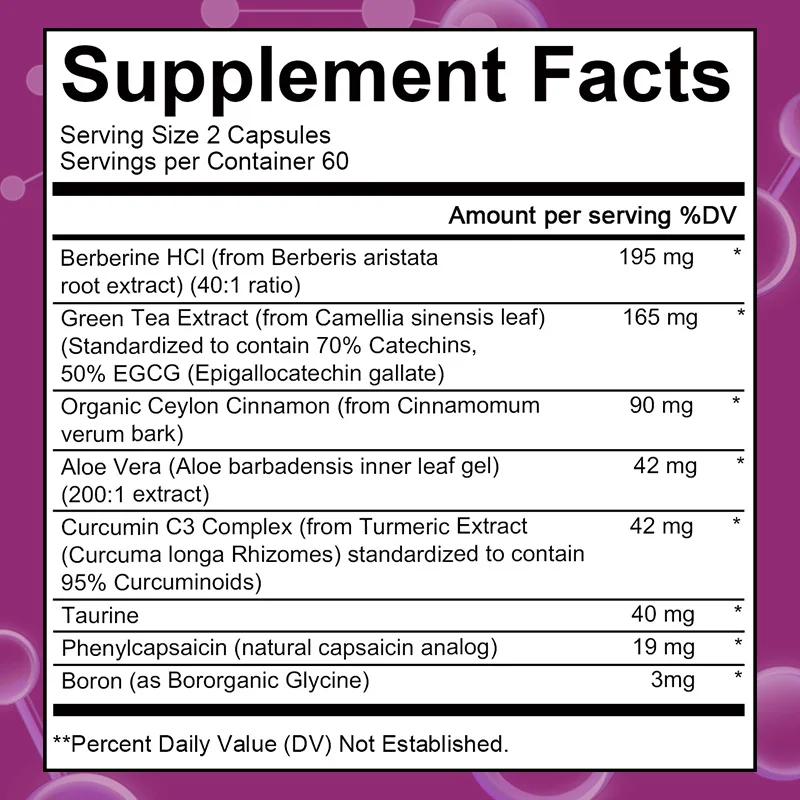 4-in-1 GLP-1 Metabolism & Blood Sugar Support