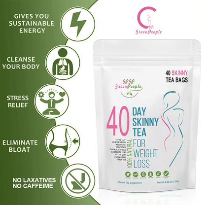 4-in-1 Herbal Detox Supplement – 40-Day Natural Weight