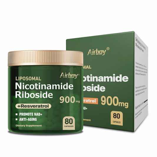 4-in-1 NAD+ Booster Supplement with Nicotinamide Riboside,