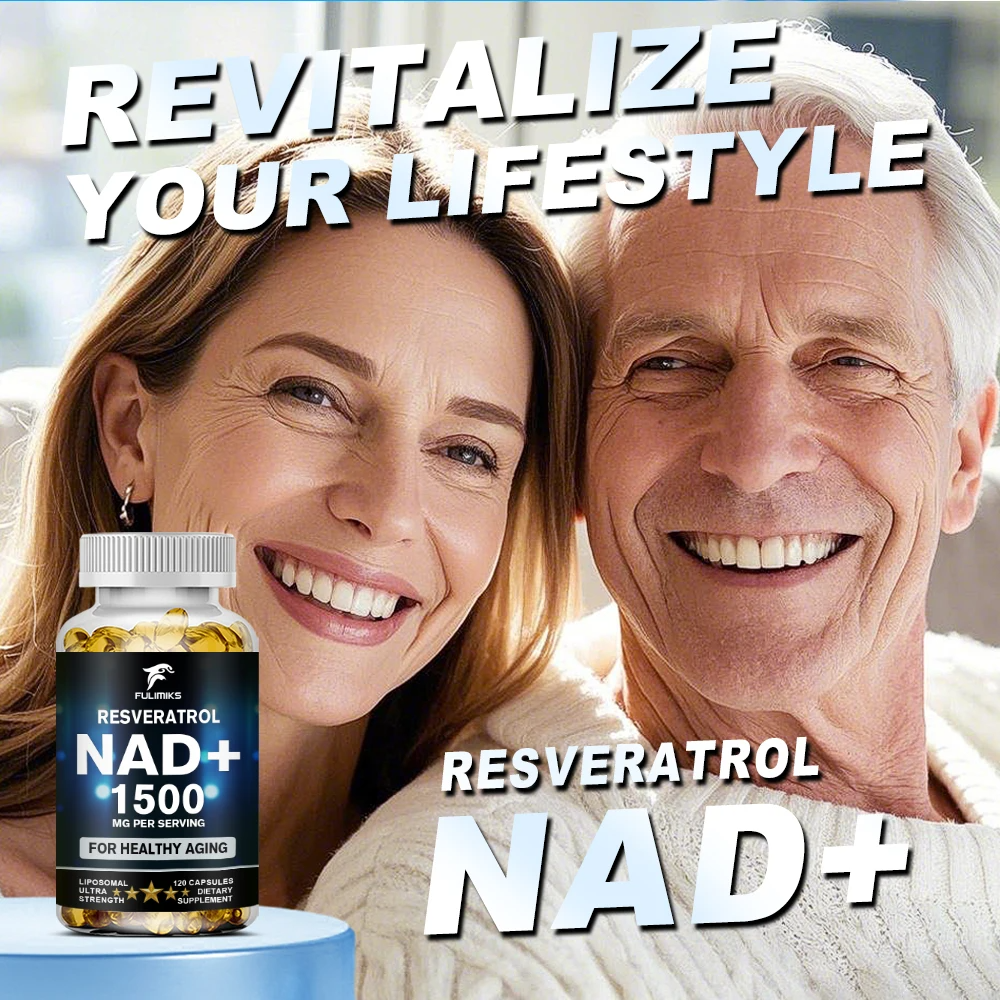 4-in-1 NAD+ & Resveratrol Supplement – Cellular Energy, Focus