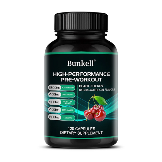 4-in-1 Pre-Workout Supplement – Creatine HCl,