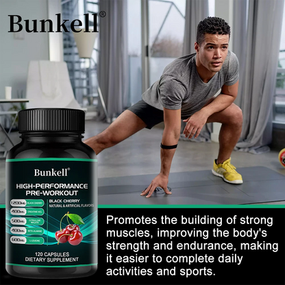4-in-1 Pre-Workout Supplement – Creatine HCl,