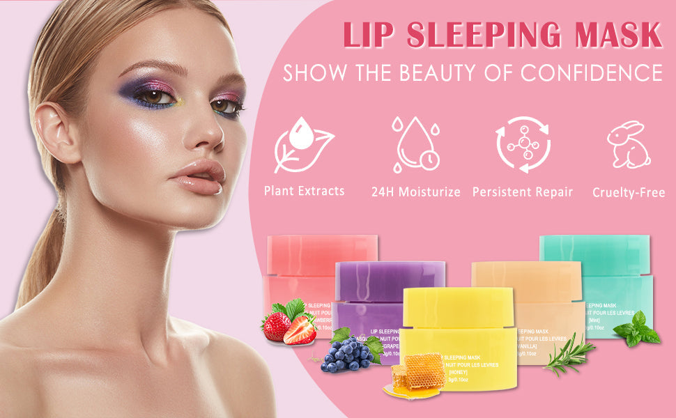 Lip Balm Healing Moisturizing All-natural Lip Mask
