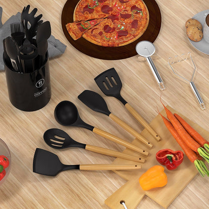 35 Silicone Cooking Utensils Set