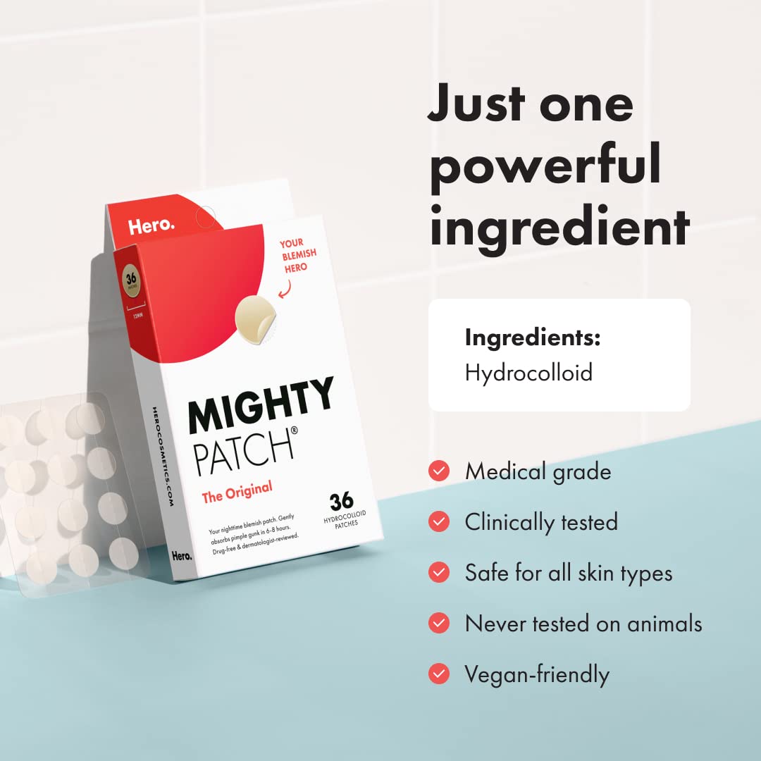 Mighty Patch™ Original – Hydrocolloid Acne Patches
