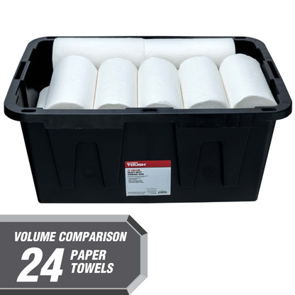 Hyper Tough Large Storage Bin, 27 Gallon Plastic