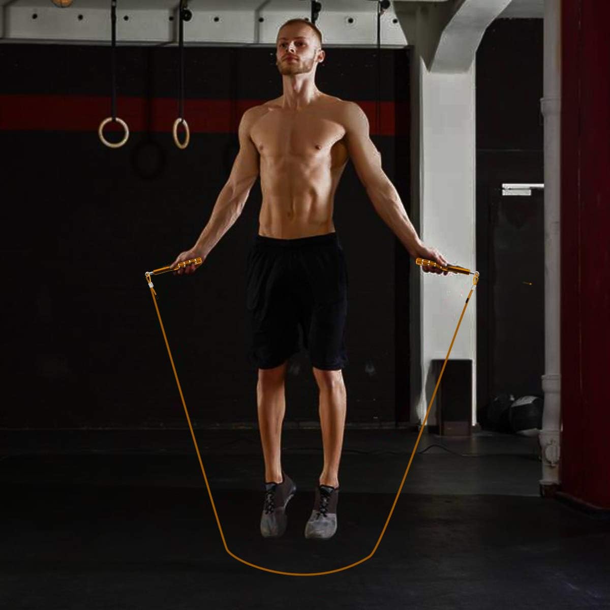 Jump Rope, Wastou Speed Jumping Rope for Training Fitness