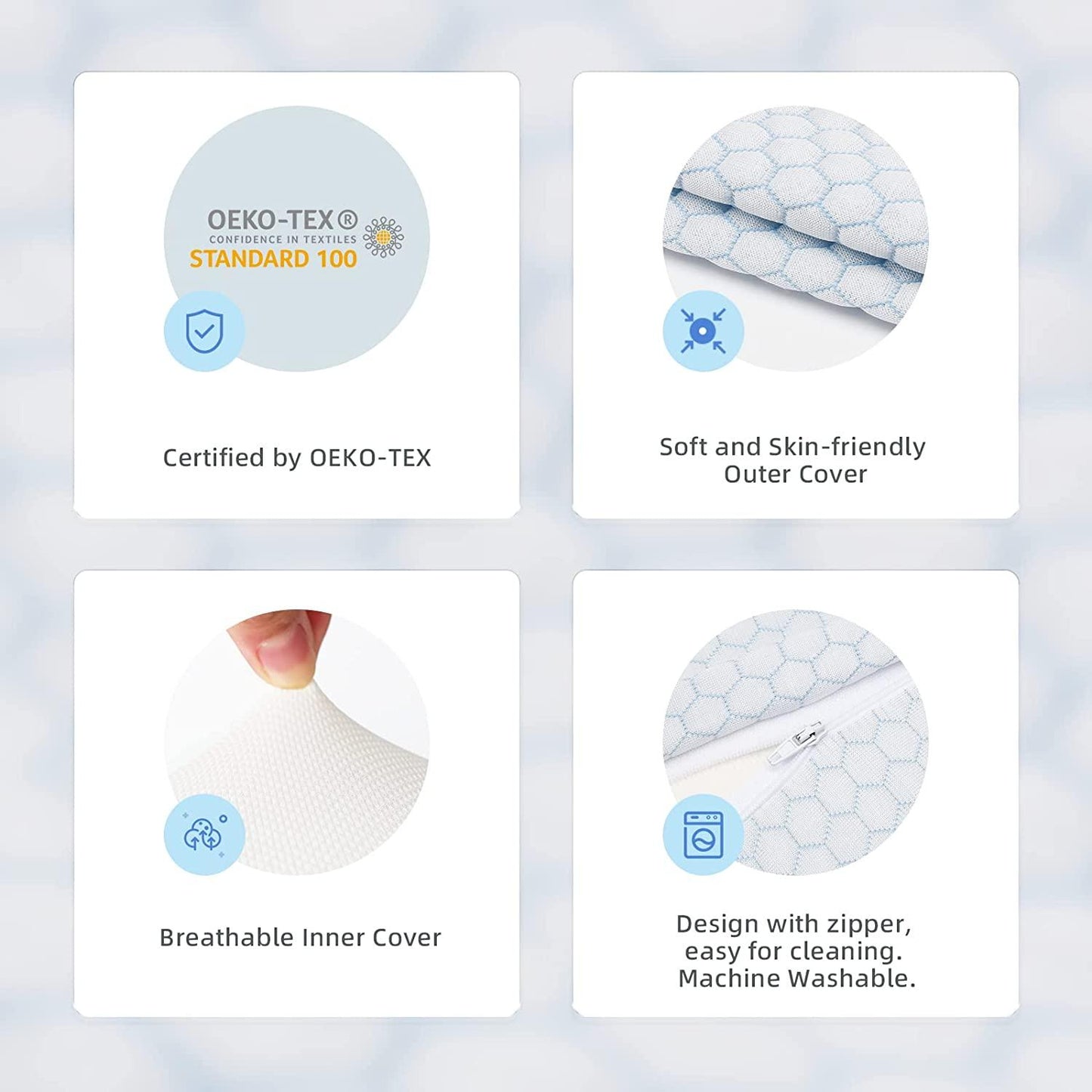 Memory Foam Pillow - Cervical & Neck Pain Relief