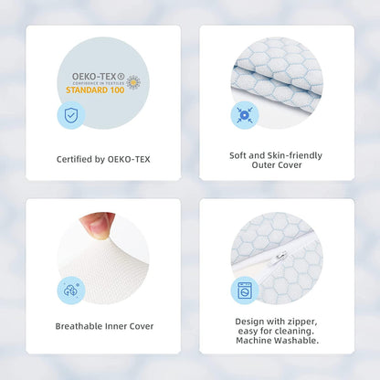 Memory Foam Pillow - Cervical & Neck Pain Relief