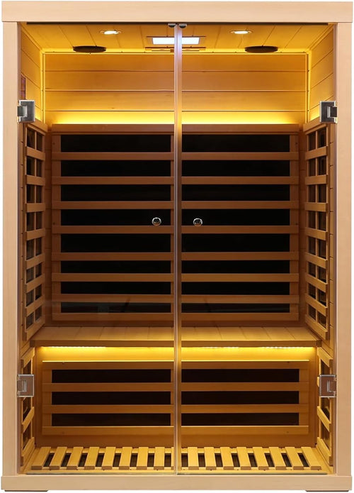 Hemlock 2 Person Low EMF Far Infrared Sauna