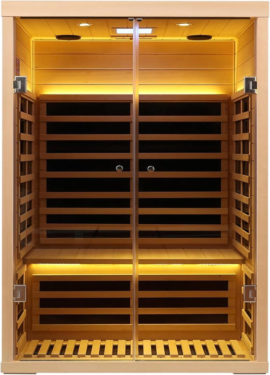 Hemlock 2 Person Low EMF Far Infrared Sauna