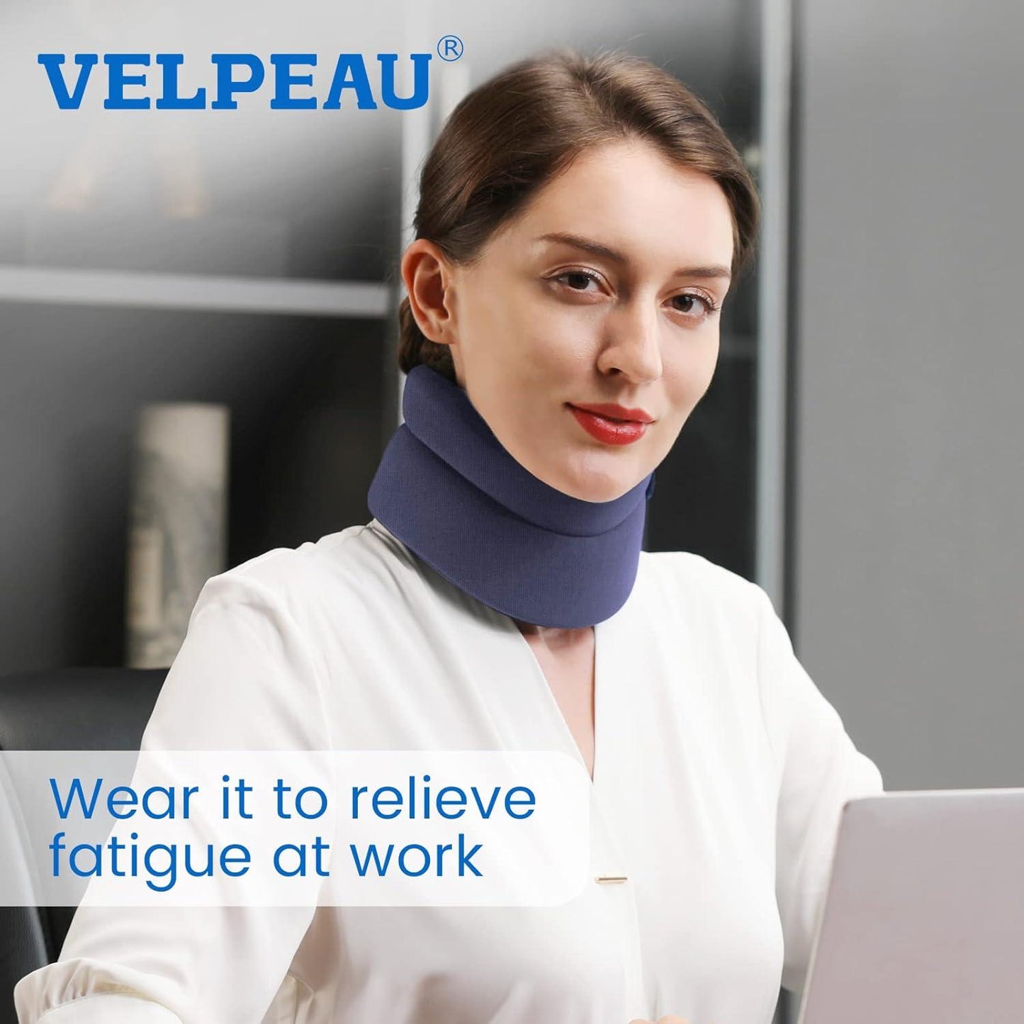 Neck Brace - Foam Cervical Collar, Blue