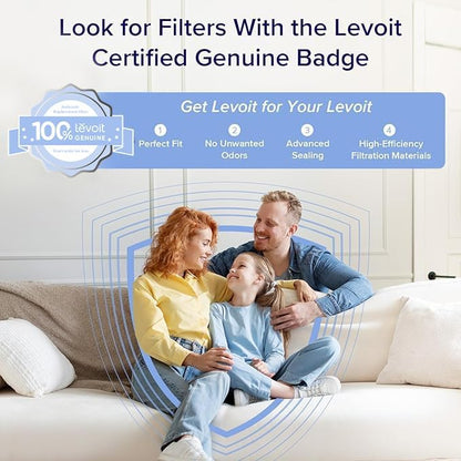 LEVOIT Smart Air Purifier, HEPA Filter,