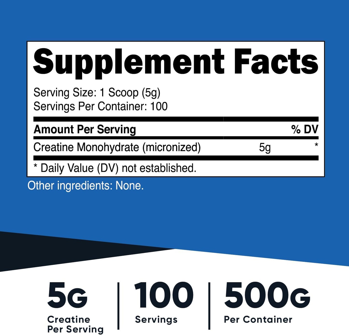 Nutricost Creatine Monohydrate Micronized Powder