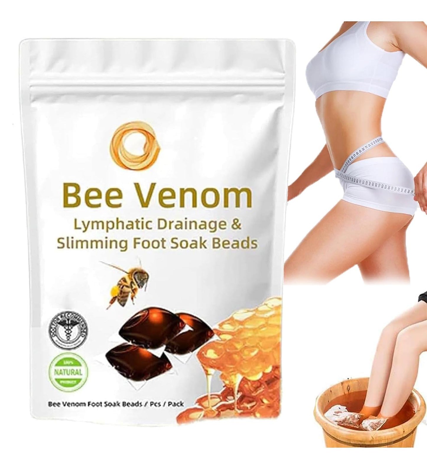 Bee Venom Foot Soak Beads - Slimming