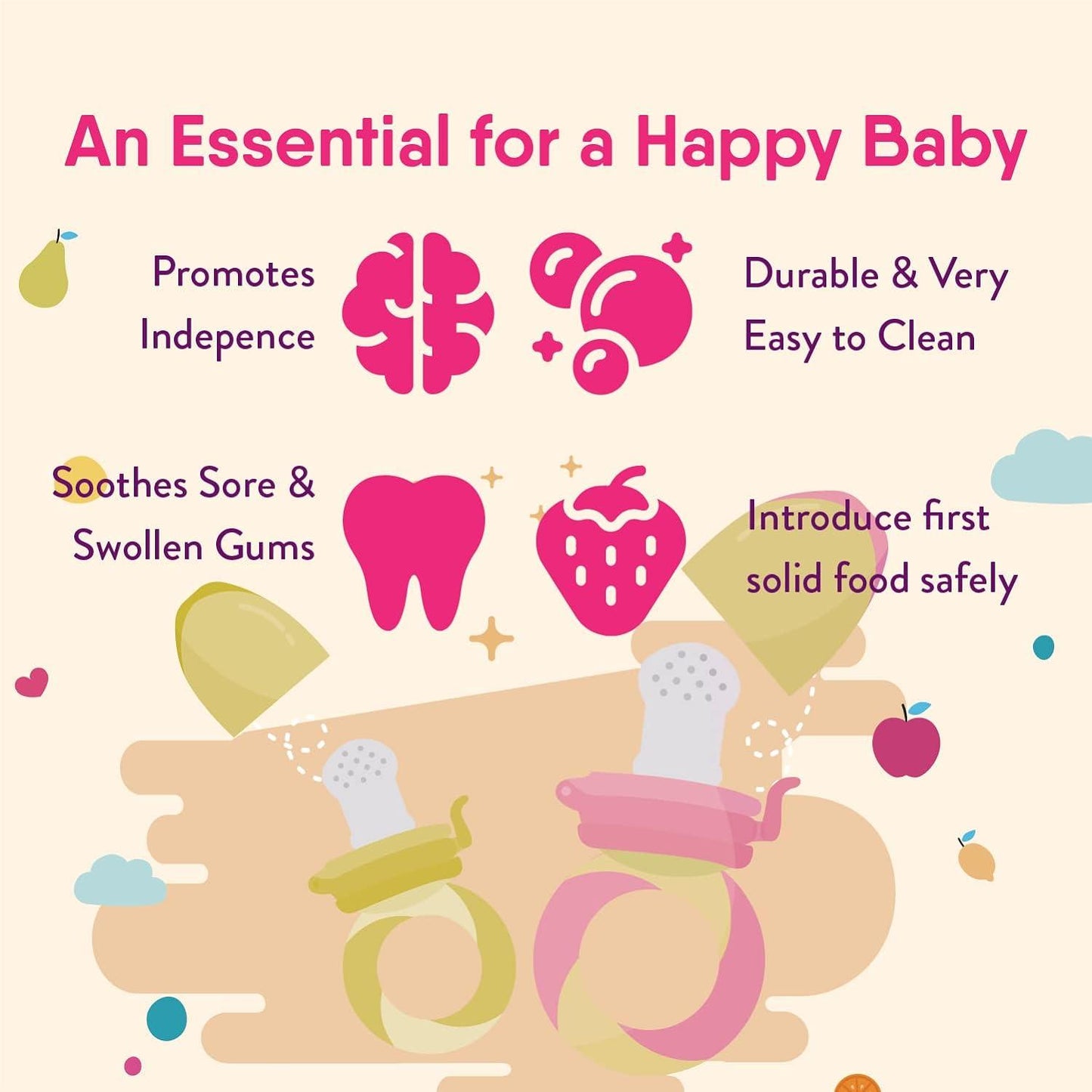 Baby Food Feeder - 2 Pack