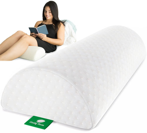 Bolster Pillow for Lumbar and Leg Support - Semi Roll