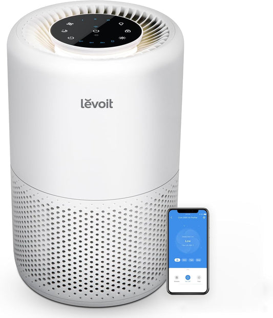 LEVOIT Smart Air Purifier, HEPA Filter,