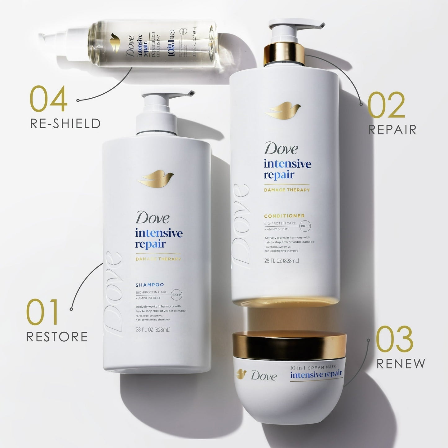 Dove Shampoo for Women Intensive Repair2
