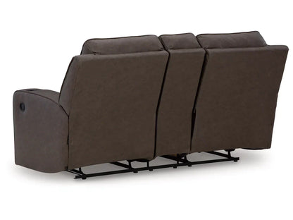 Lavenhorne Manual Reclining Loveseat with Console