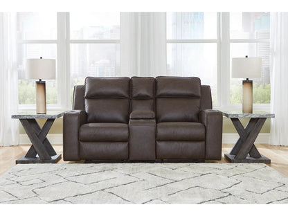 Lavenhorne Manual Reclining Loveseat with Console