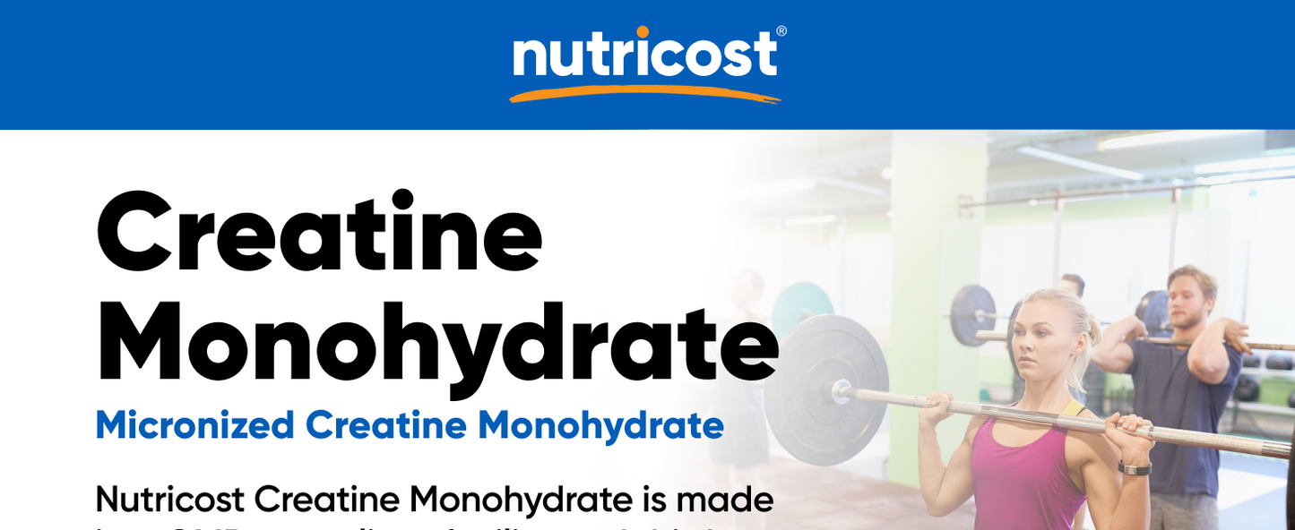 Nutricost Creatine Monohydrate Micronized Powder
