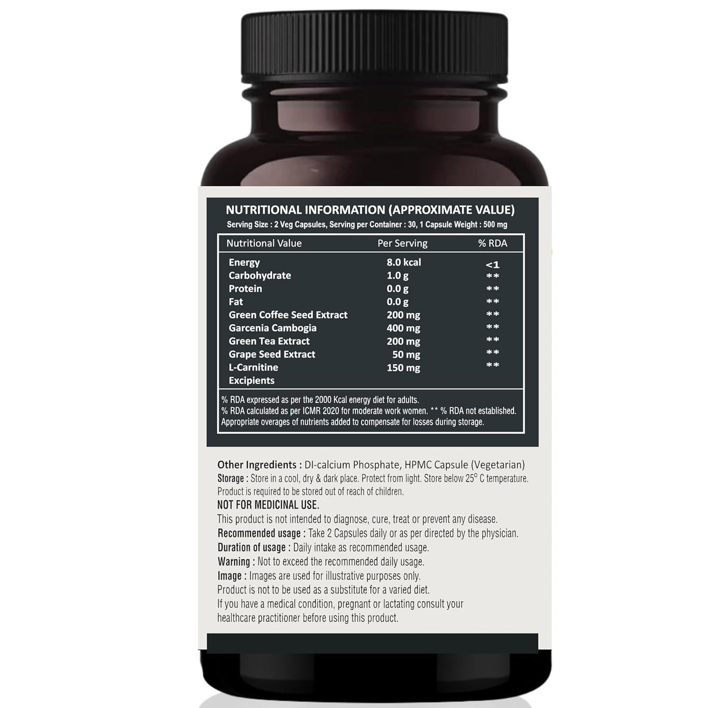 Caps 1000MG, Weight Loss Supplement for Women