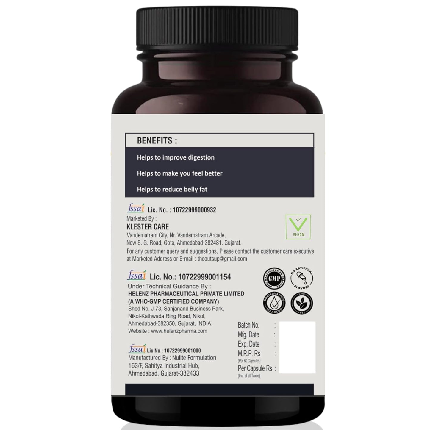 Caps 1000MG, Weight Loss Supplement for Women