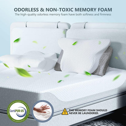Adjustable Cervical Memory Foam Pillow
