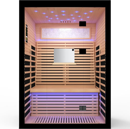 2 Person Infrared Sauna Room Far Infrared Saunas