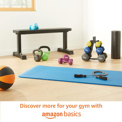 Amazon Basics Neoprene Dumbbell Hand Weights for Exercise