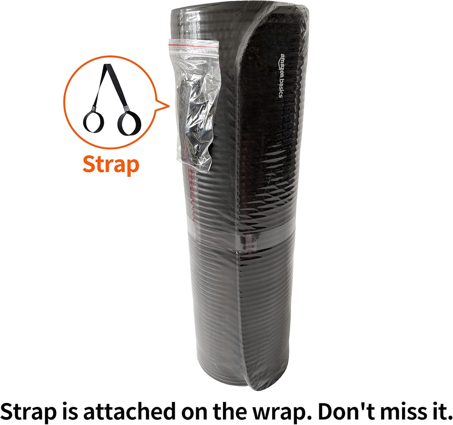 Amazon Basics 1/2 Inch Extra Thick Exercise Yoga Mat