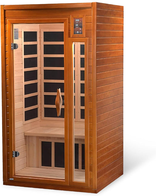 DYNAMIC SAUNAS 2-Person Home Sauna with Infrared Lighting
