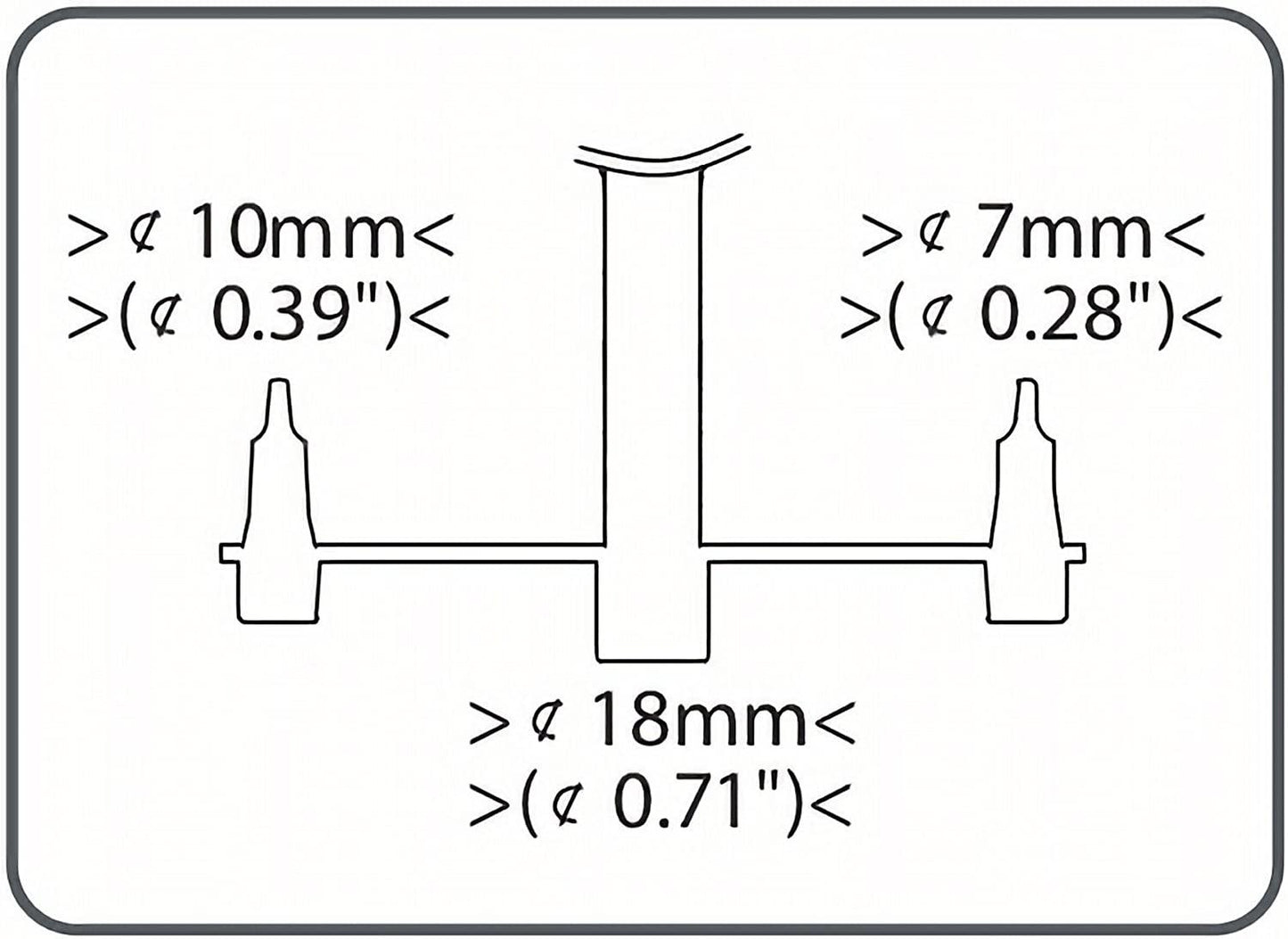 Bellows Foot Pump Series 11.5"