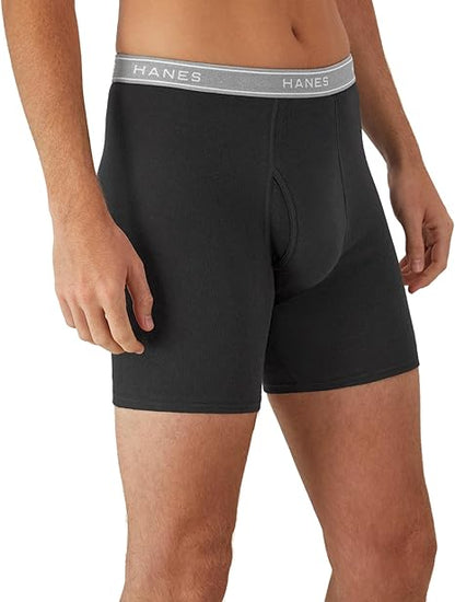Hanes Men's Boxer Briefs, Cool Dri Moisture-Wicking Underwear